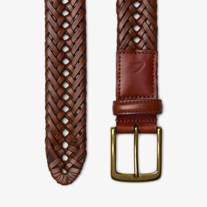 Leather Braided Belt