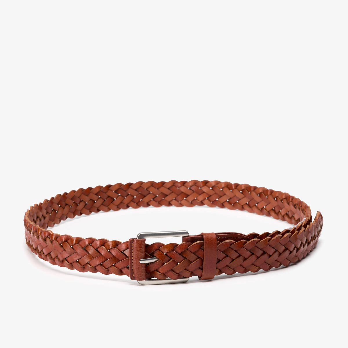 Braided Leather Belt